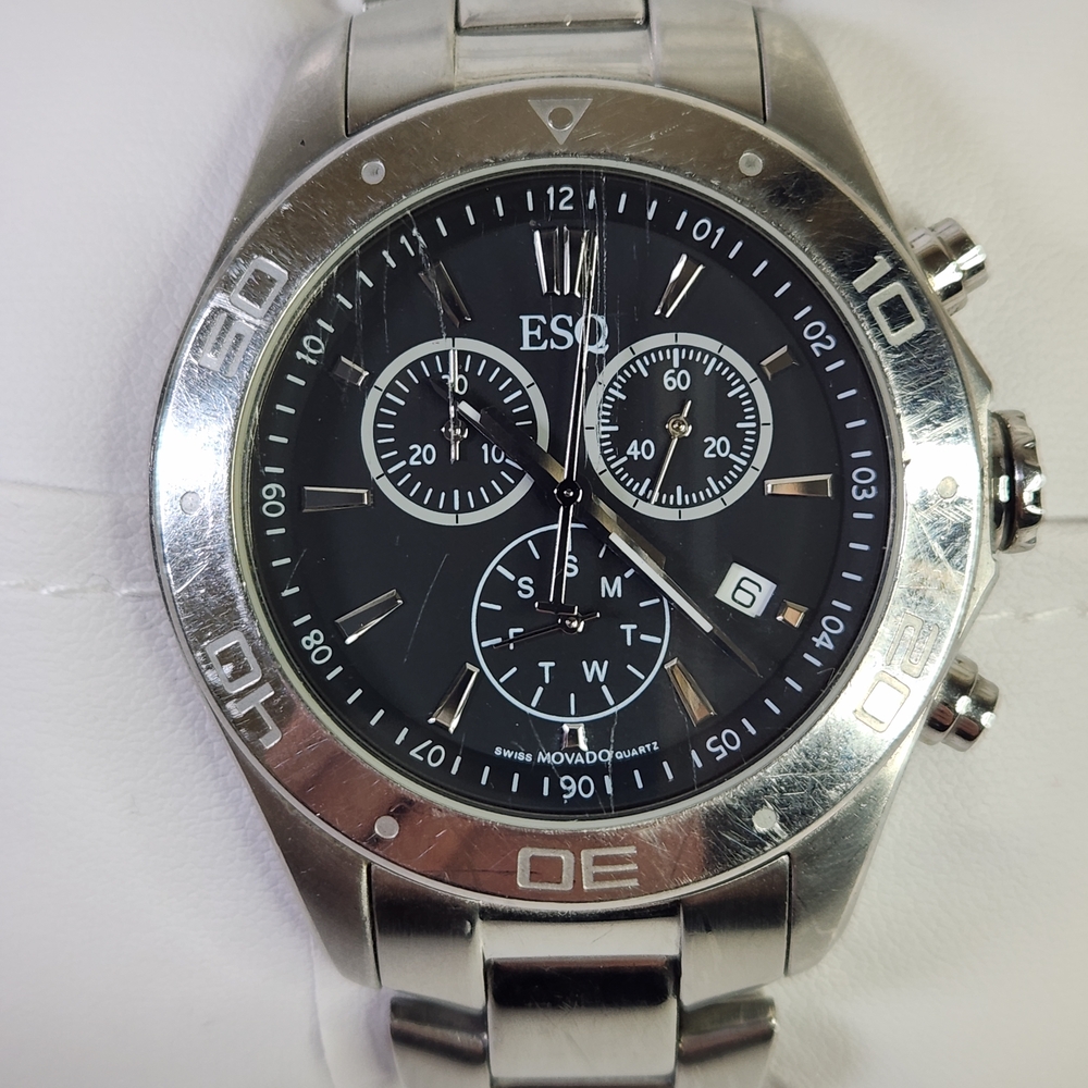 ESQ MOVADO Watch Stainless Steel Chronograph Watch - Picture 5 of 15